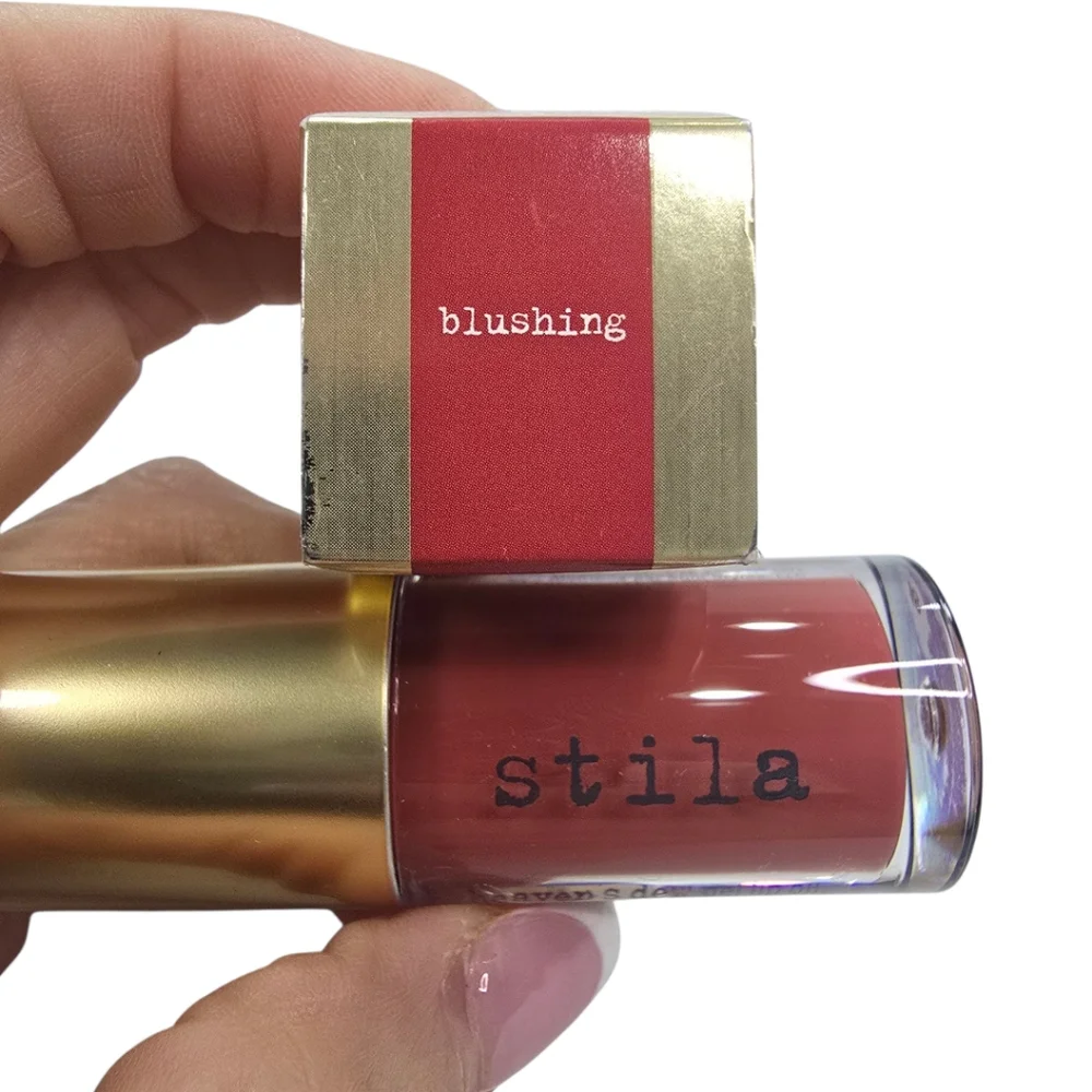 Stila‎ Cosmetics Heaven's Dew Gel Lip Oil In Blushing NEW